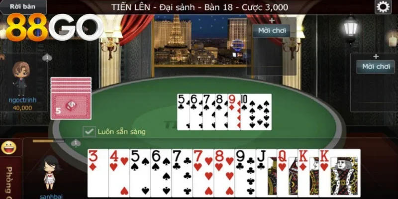 Đôi nét về game bài tiến lên 88go